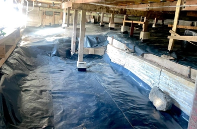 Ground moisture barrier